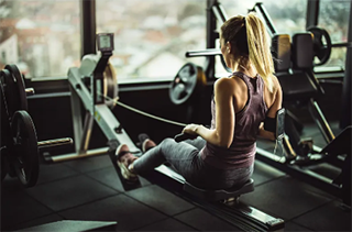 Rowing Machine - Attiva i muscoli del corpo completo