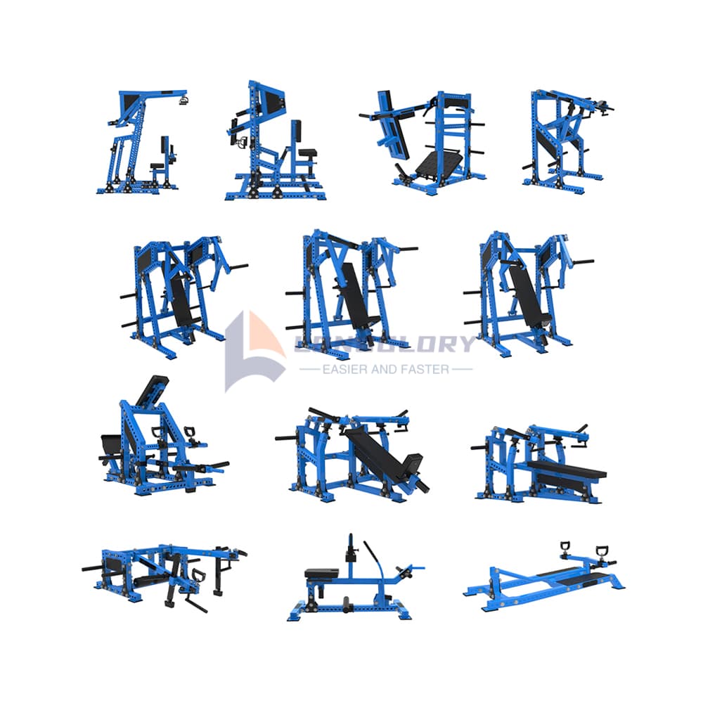 Macchina per squat pendolo fitness