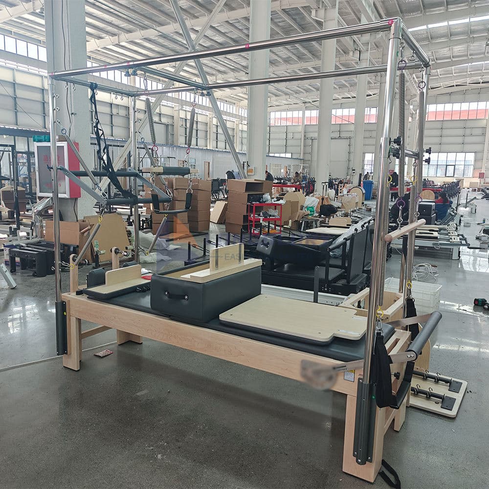 Cadillac Pilates Reformer 3 in1 in acero