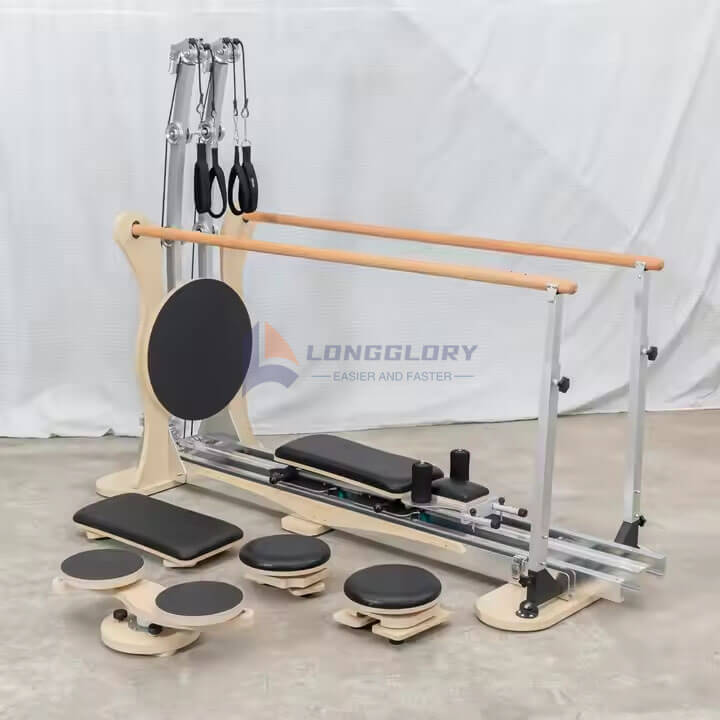 Maple Wood Alluminium Pilates Jumpboard