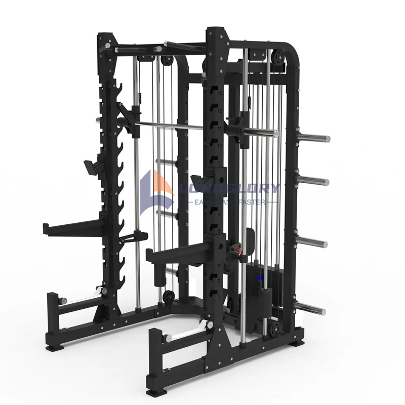 Smith Machine con buffer per stacco