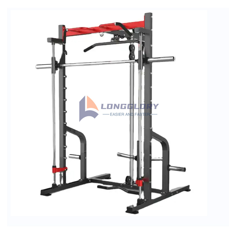 Rack per squat con lat pulldown