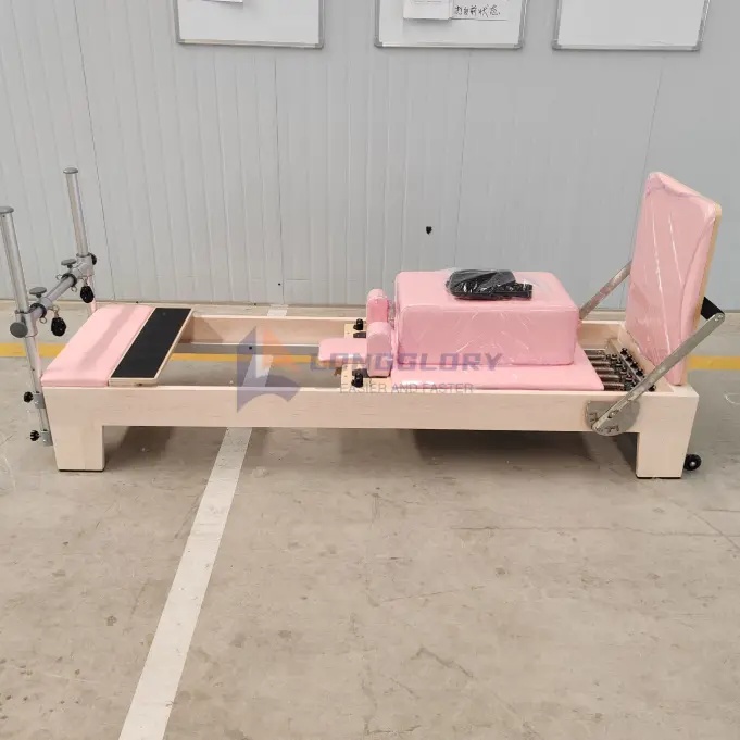 Yoga Pilates Reformer in legno d'acero