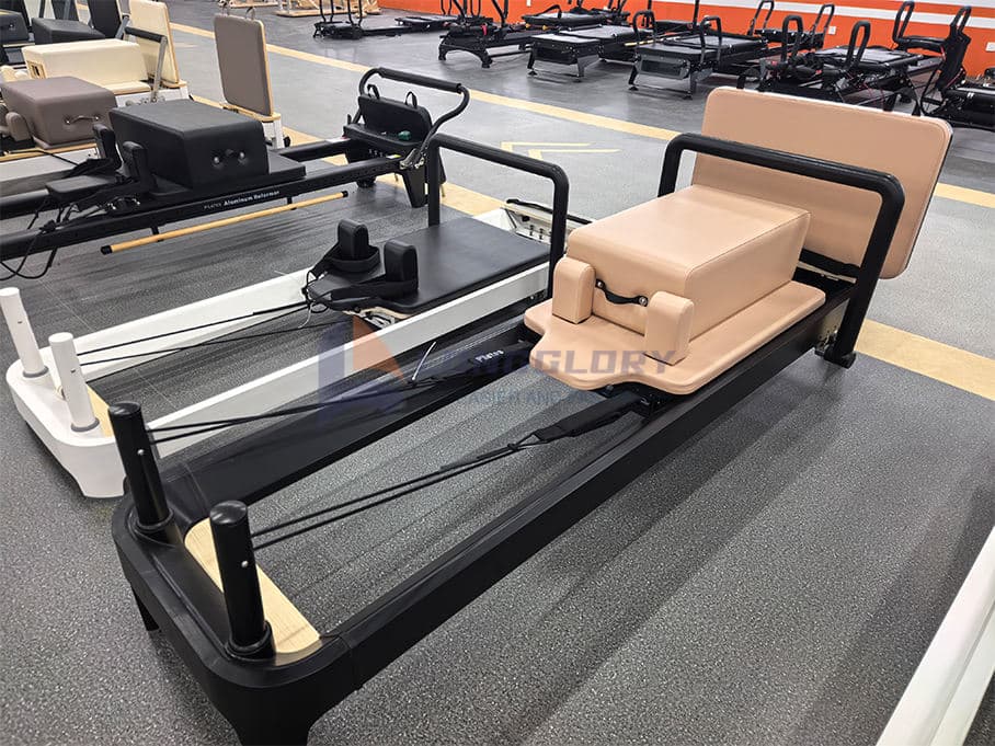 Riformatore in alluminio per yoga pilates